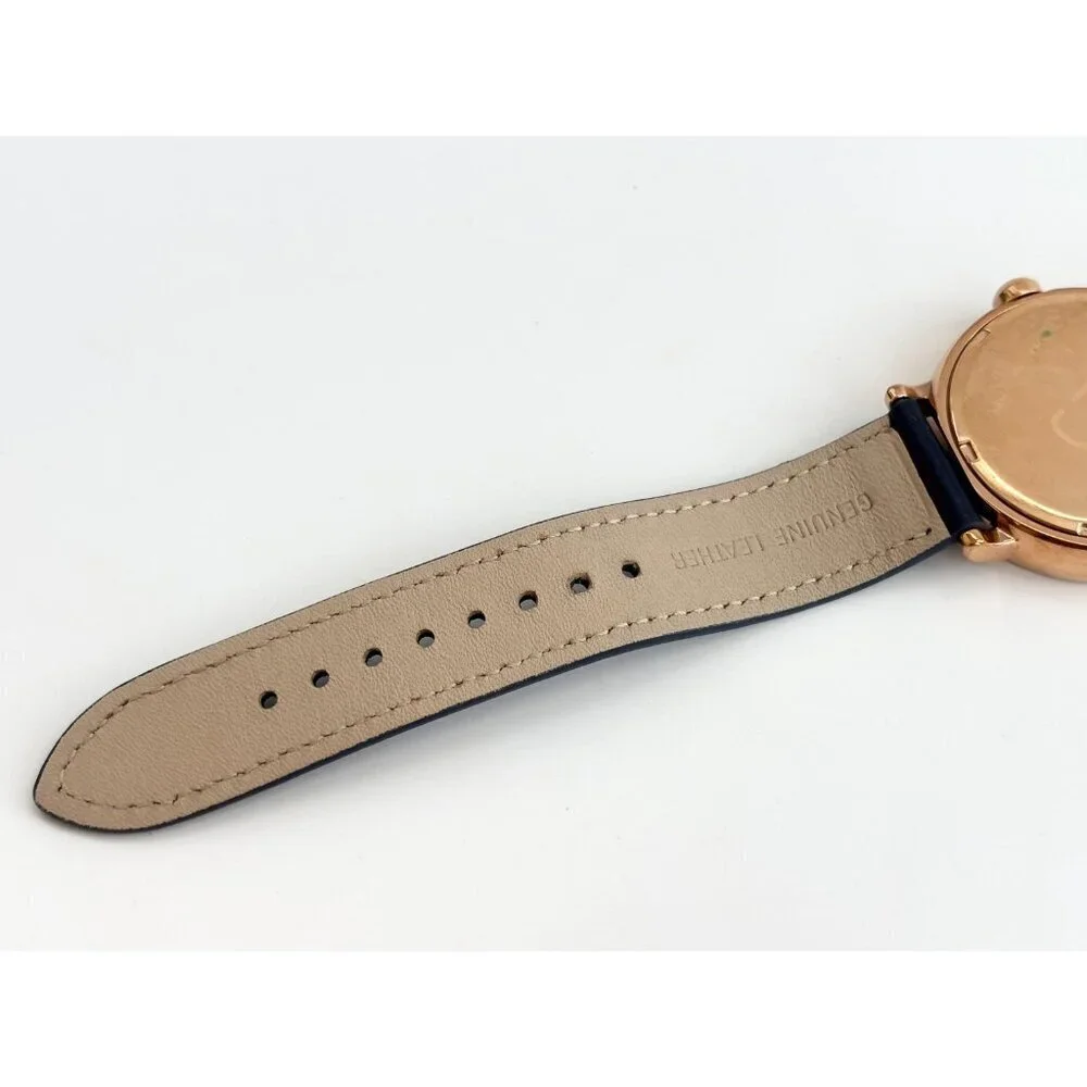 Marc Jacobs 251709 Blue Leather Strap Vintage Ladies Wristwatch - 35mm - WORKS!
